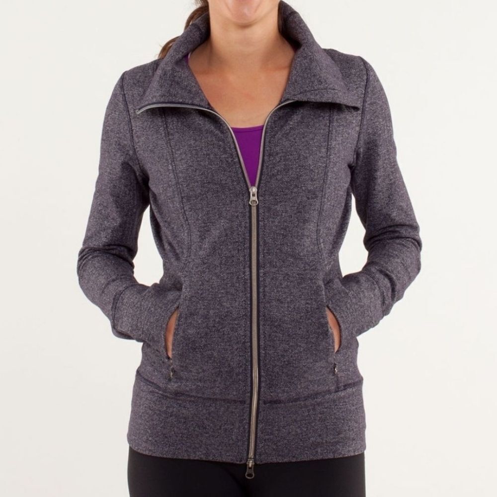 Lululemon Daily Yoga Herringbone Jacket Size 2